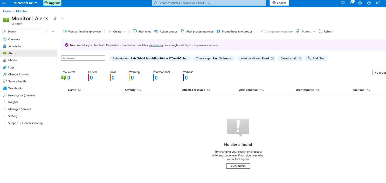 Azure Create Monitor Rule 8