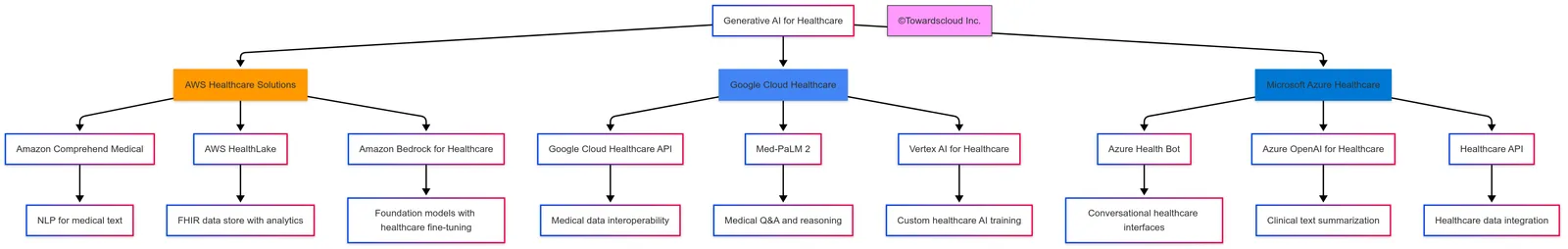 Cloud Providers' Healthcare Generative