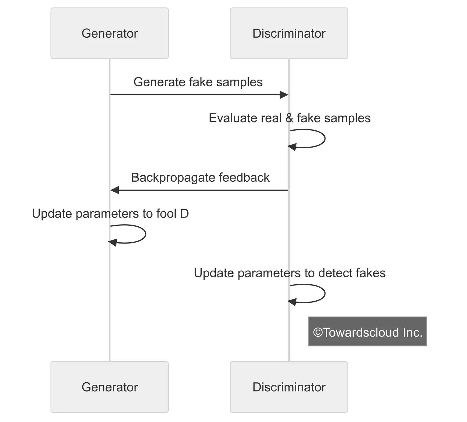 GAN Training Process