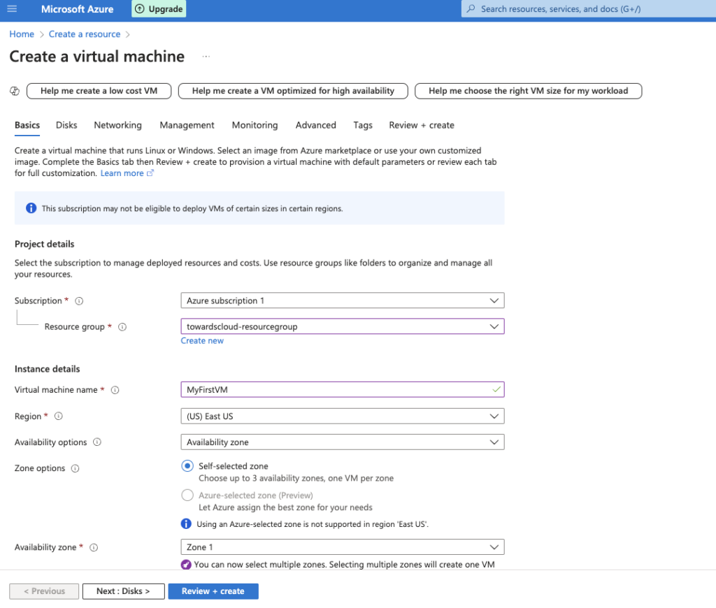 Azure-Create-VM-A