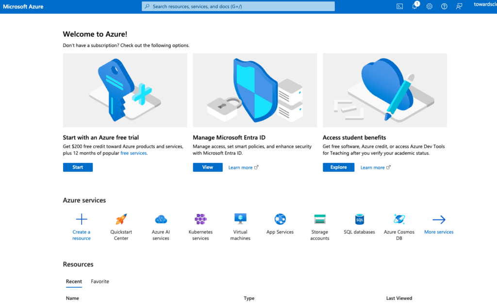 Azure-LandingPage